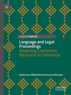 cover image of Language and Legal Proceedings